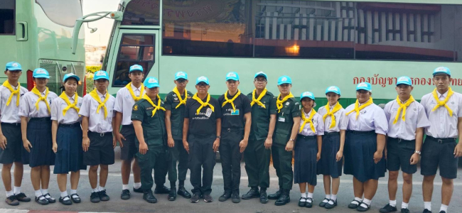 โรงเรียนธนบุรีวรเทพีพลารักษ์ ปฏิบัติหน้าที่จิตอาสาเฉพาะกิจ