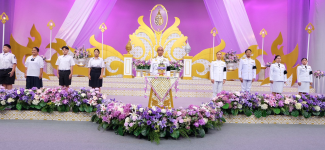 บันทึกเทปถวายพระพร เนื่องในโอกาสวันเฉลิมพระชนมพรรษา สมเด็จพระนางเจ้าฯ พระบรมราชินี