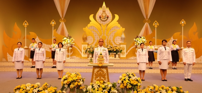 บันทึกเทปถวายพระพร เนื่องในโอกาสวันเฉลิมพระชนมพรรษา พระบาทสมเด็จพระเจ้าอยู่หัว